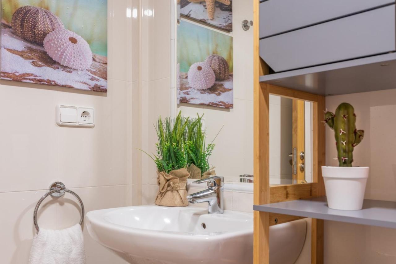 Apartamento Centro Sanxenxo Con Parking Gratis Bagian luar foto