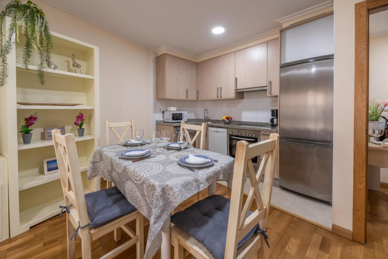 Apartamento Centro Sanxenxo Con Parking Gratis Bagian luar foto