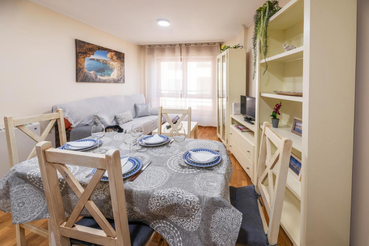 Apartamento Centro Sanxenxo Con Parking Gratis Bagian luar foto